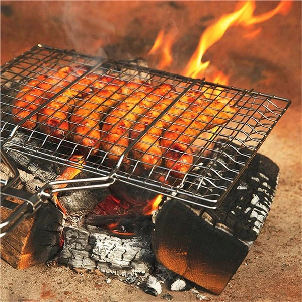 Stainless Steel Grilled Gambli Basket